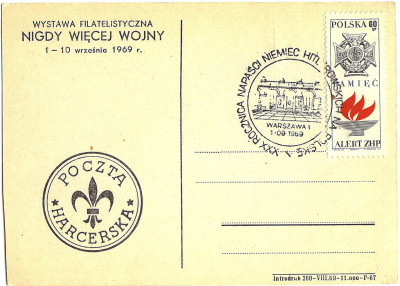 1969 [KO69 221] XXX rocznica napaści na Polskę